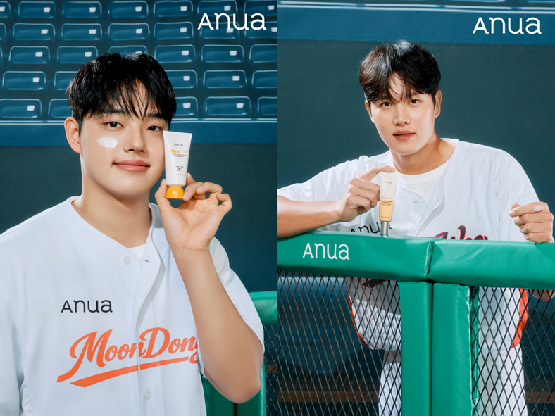 아누아, 선케어 라인 첫 모델로 야구선수 문동주 · 오선우 발탁 3-Image